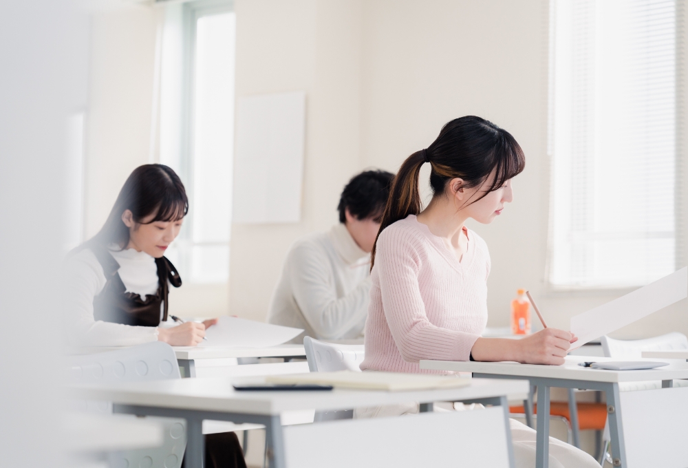 美容学生の団体受け入れも行っています